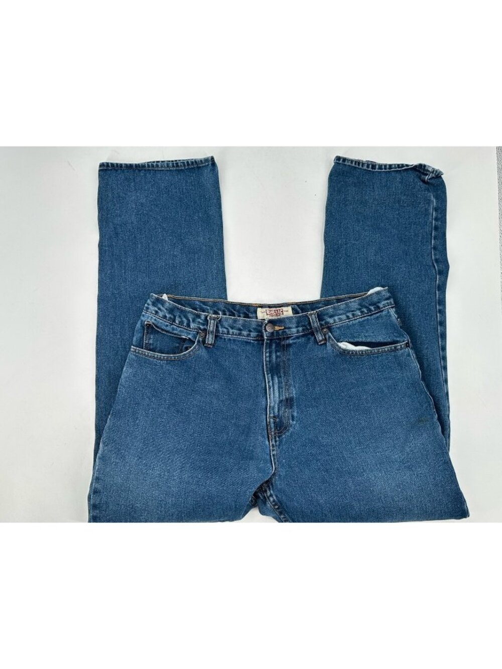 Vintage Big Mac Workwear Jeans Mens Blue Denim Medium Wash W36 L32